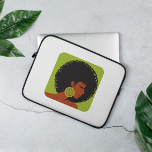 Green Beauty Laptop Sleeve