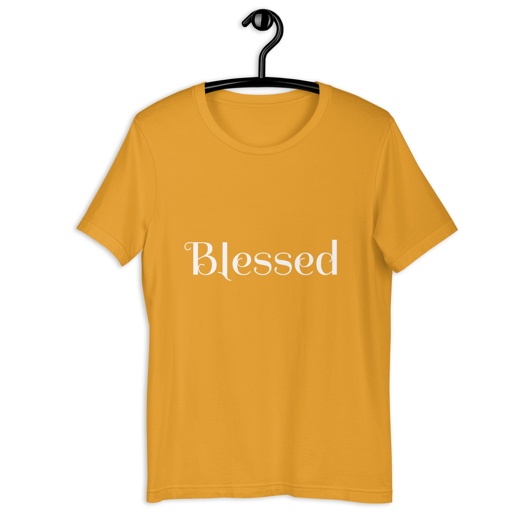 Blessed Unisex T-shirt (white lettering) - Image 9