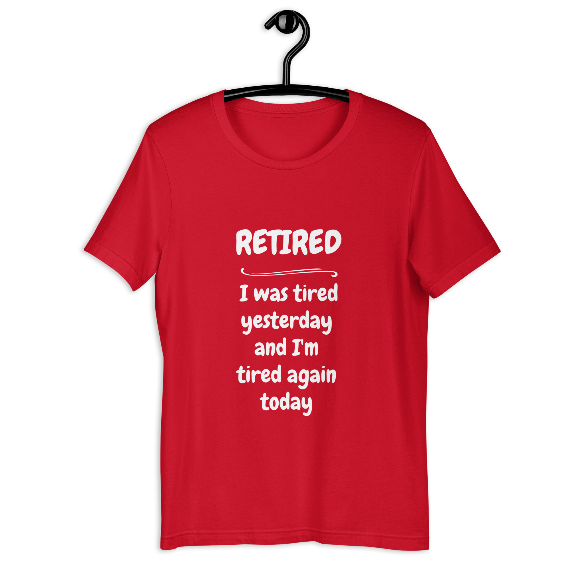Retired Unisex T-shirt - Image 4