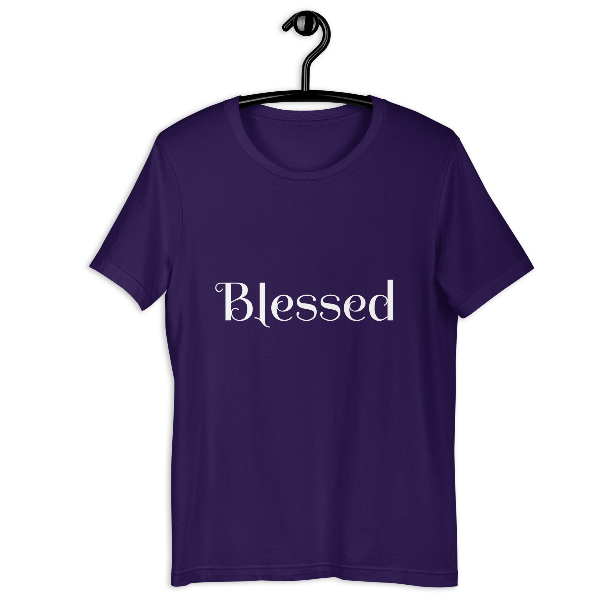 Blessed Unisex T-shirt (white lettering) - Image 3