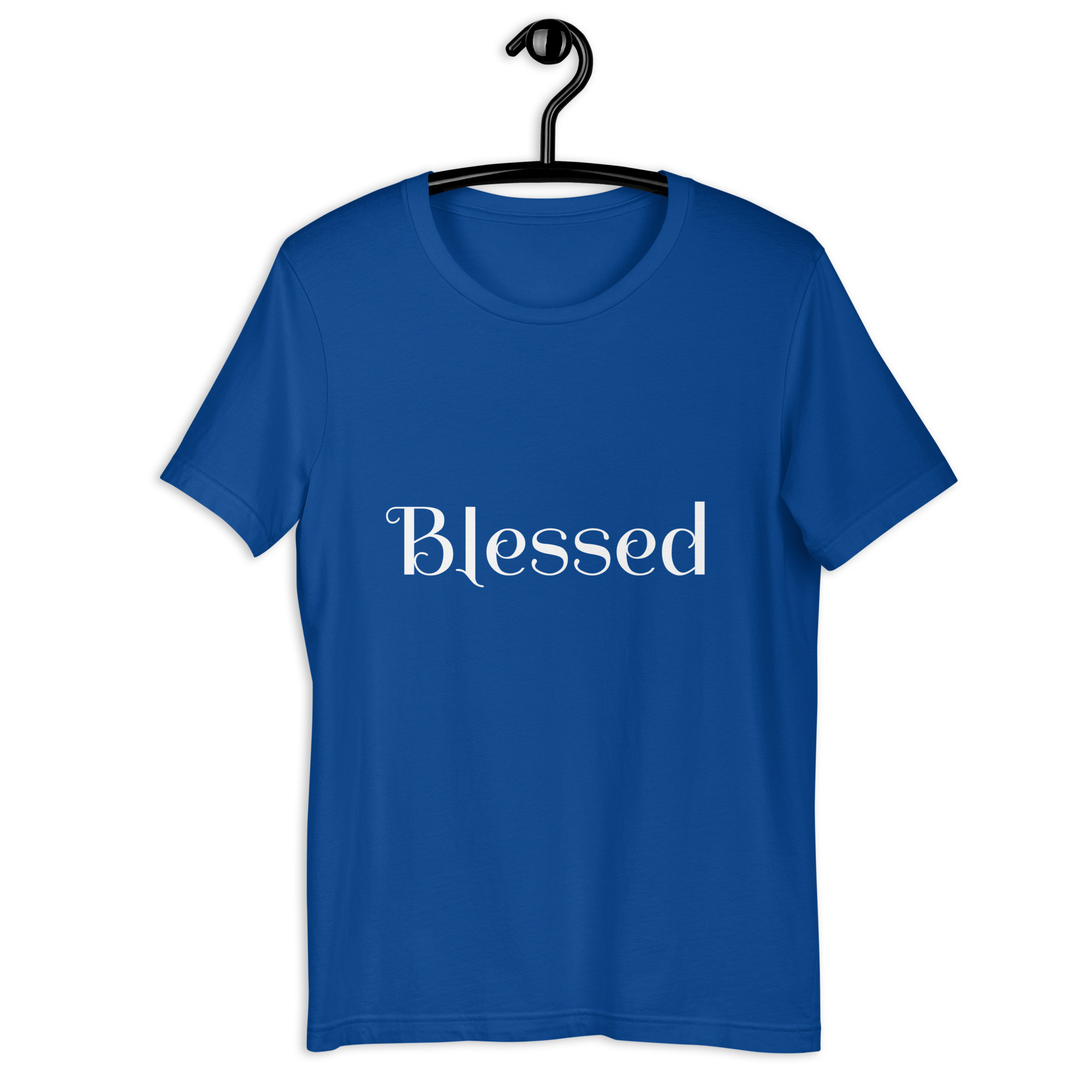 Blessed Unisex T-shirt (white lettering) - Image 6