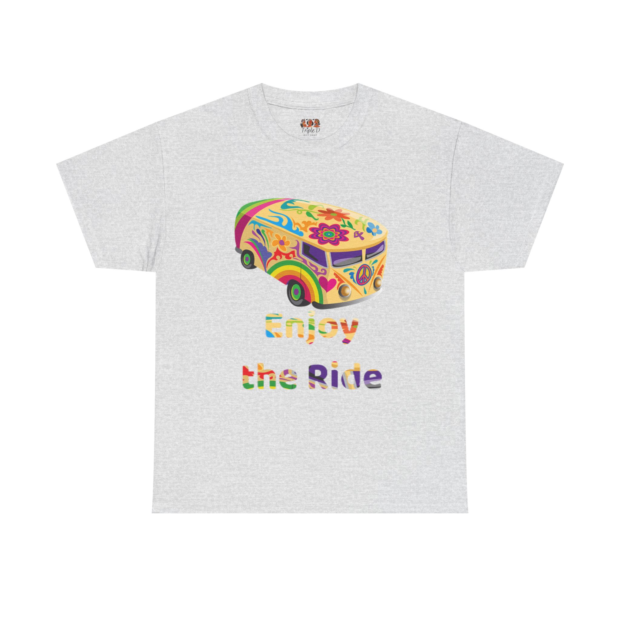 Enjoy the Ride Retro Inspired Kids Graphic T-Shirt - Fun, Vibrant, Retro Style - Image 3