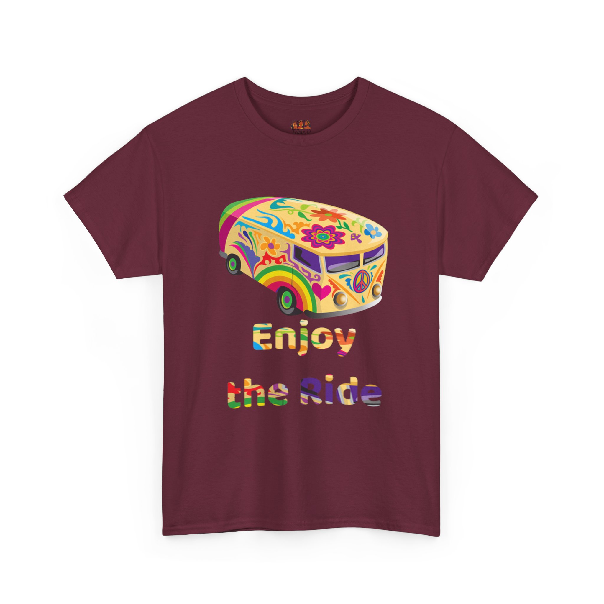 Enjoy the Ride Retro Inspired Kids Graphic T-Shirt - Fun, Vibrant, Retro Style - Image 8