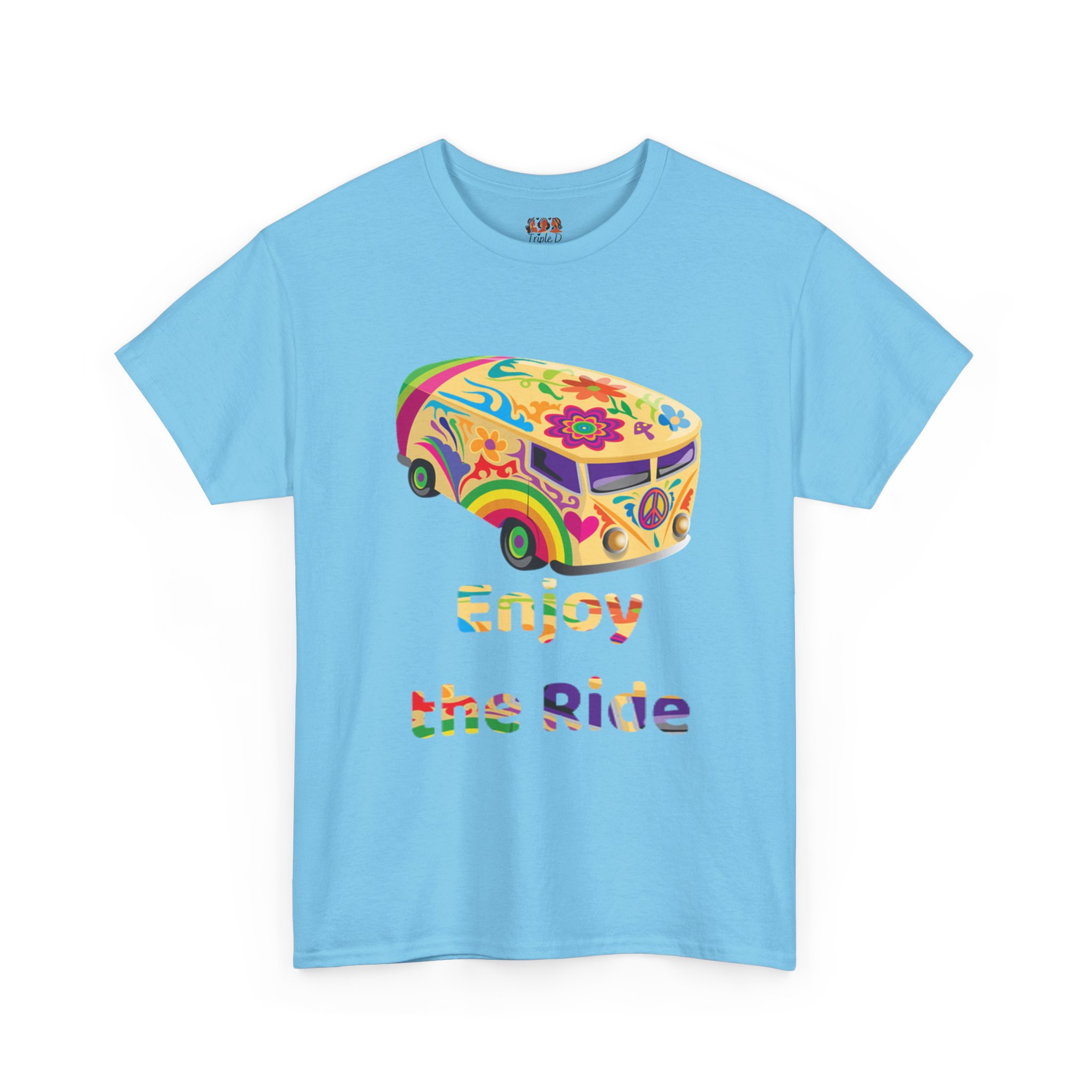 Enjoy the Ride Retro Inspired Kids Graphic T-Shirt - Fun, Vibrant, Retro Style - Image 14