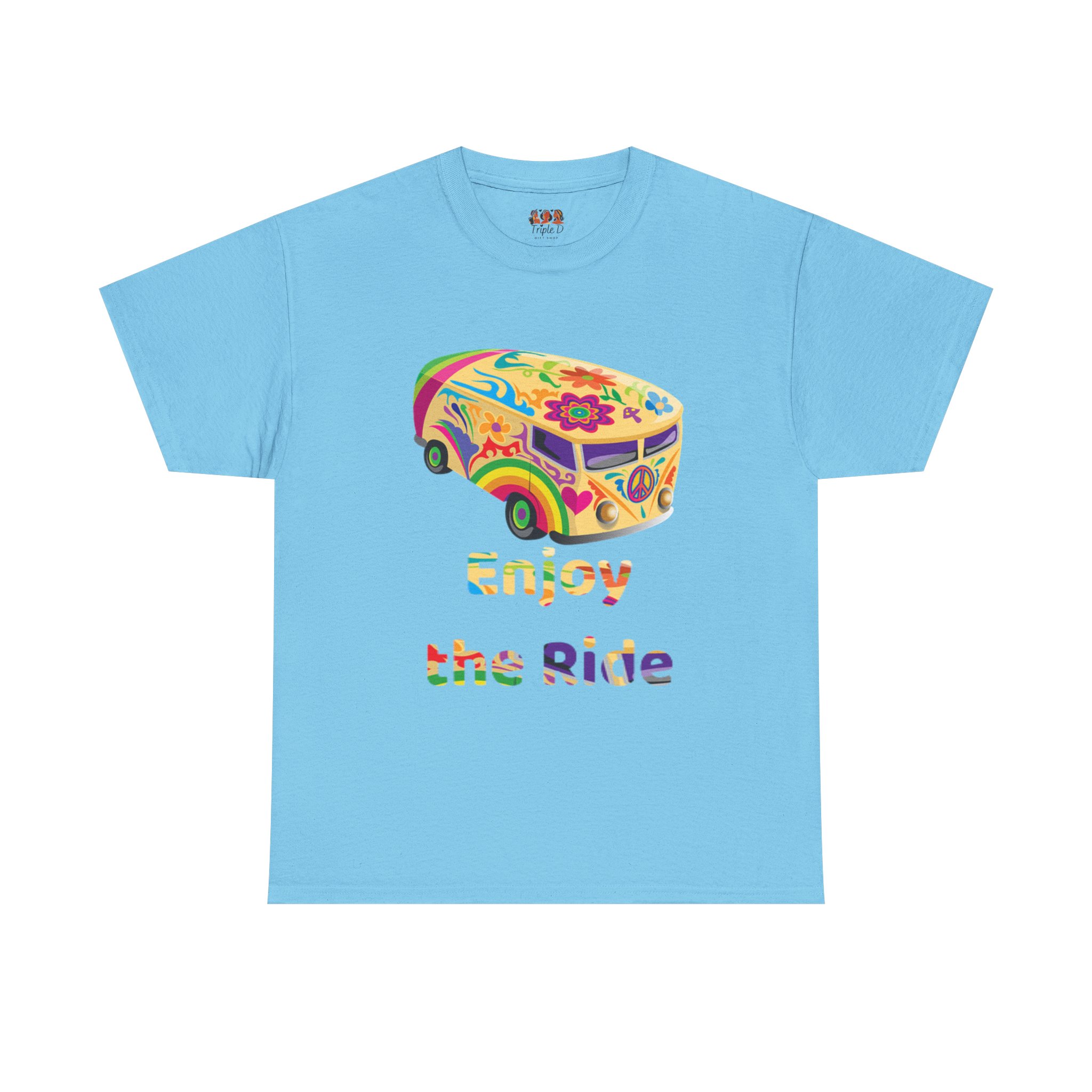 Enjoy the Ride Retro Inspired Kids Graphic T-Shirt - Fun, Vibrant, Retro Style - Image 13