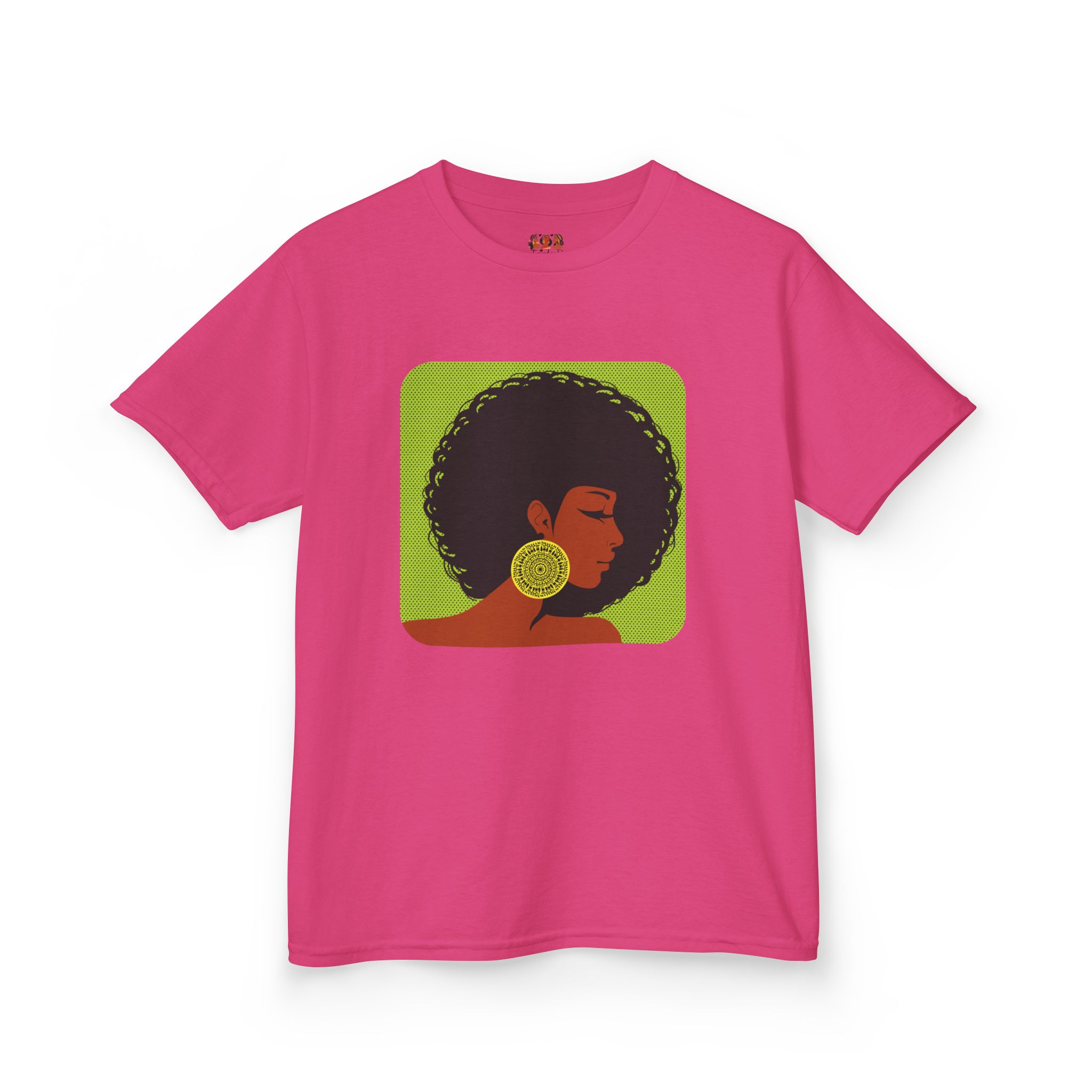Afrocentric Kids Heavy Cotton™ T-Shirt - Black African American Girl Pride Cultural Shirt, Fun Children’s Apparel - Image 22