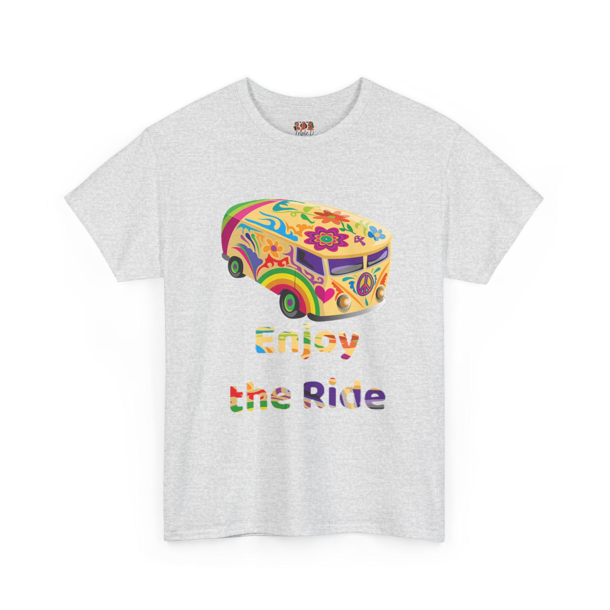 Enjoy the Ride Retro Inspired Kids Graphic T-Shirt - Fun, Vibrant, Retro Style - Image 4