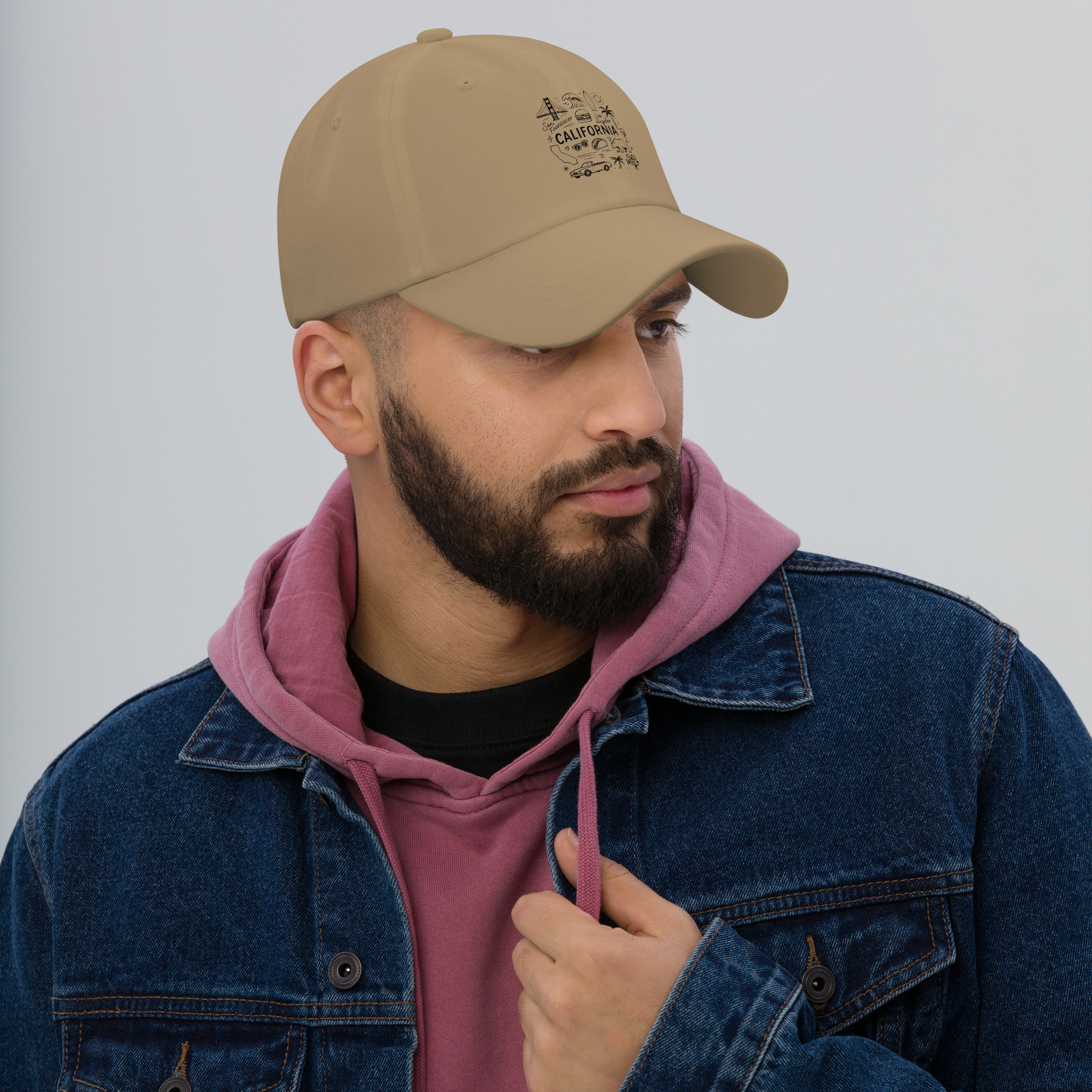 California Unisex Hat (dad style) - Image 2