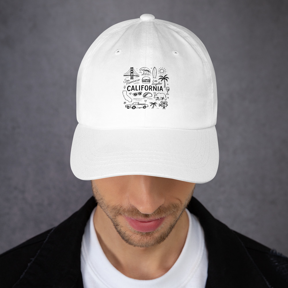 California Unisex Hat (dad style) - Image 5