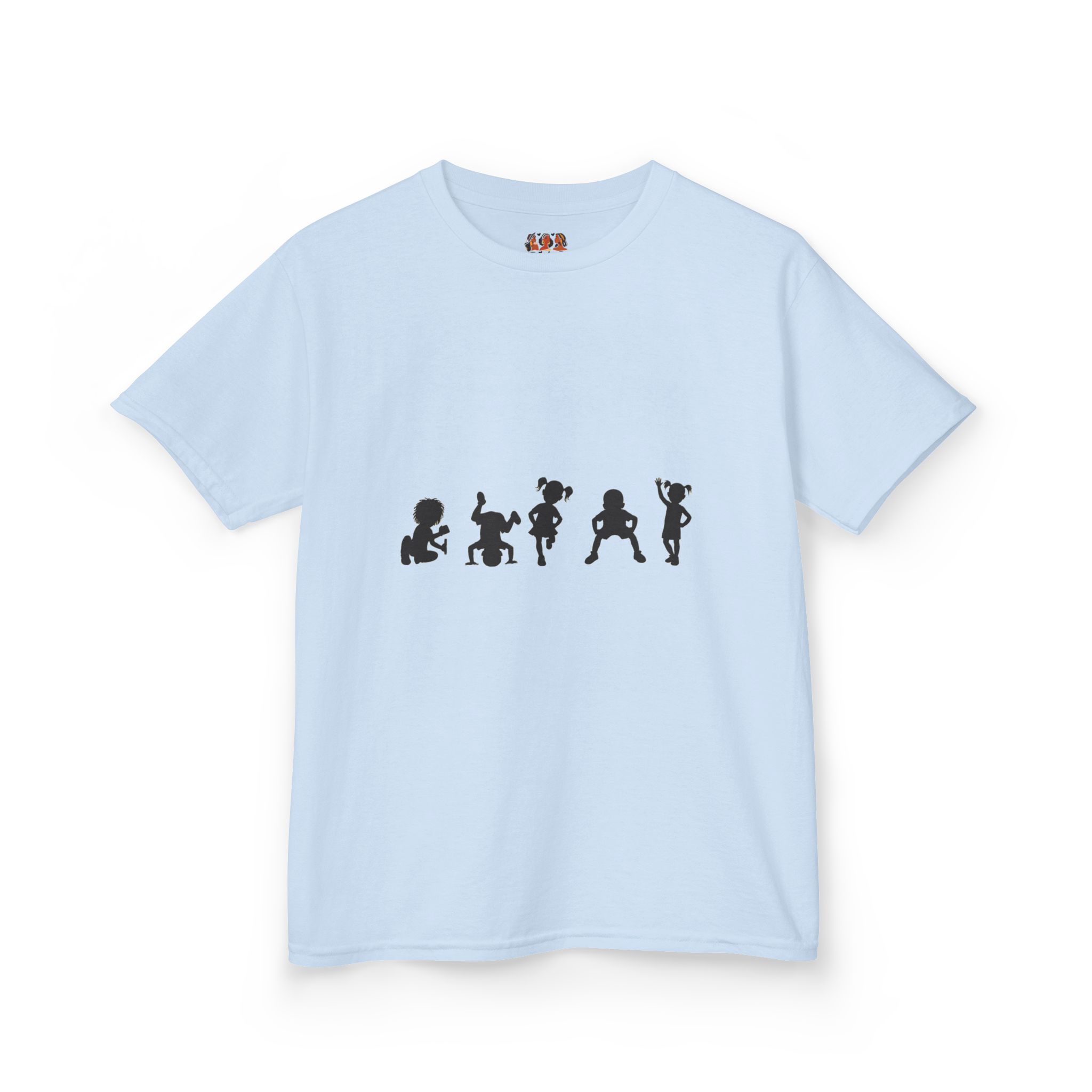 Kids Playful Silhouette Heavy Cotton™ Unisex T-shirt - Image 5