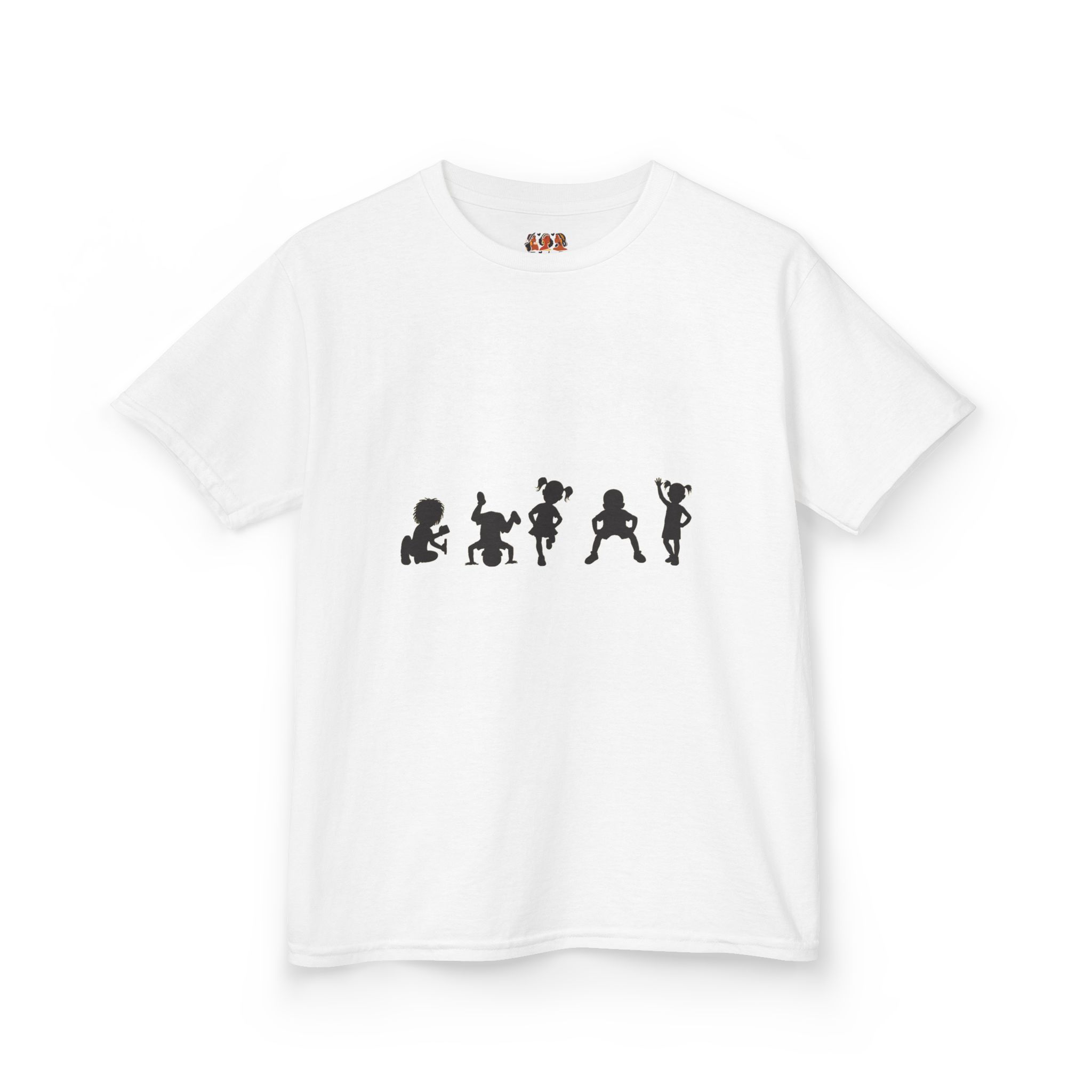Kids Playful Silhouette Heavy Cotton™ Unisex T-shirt