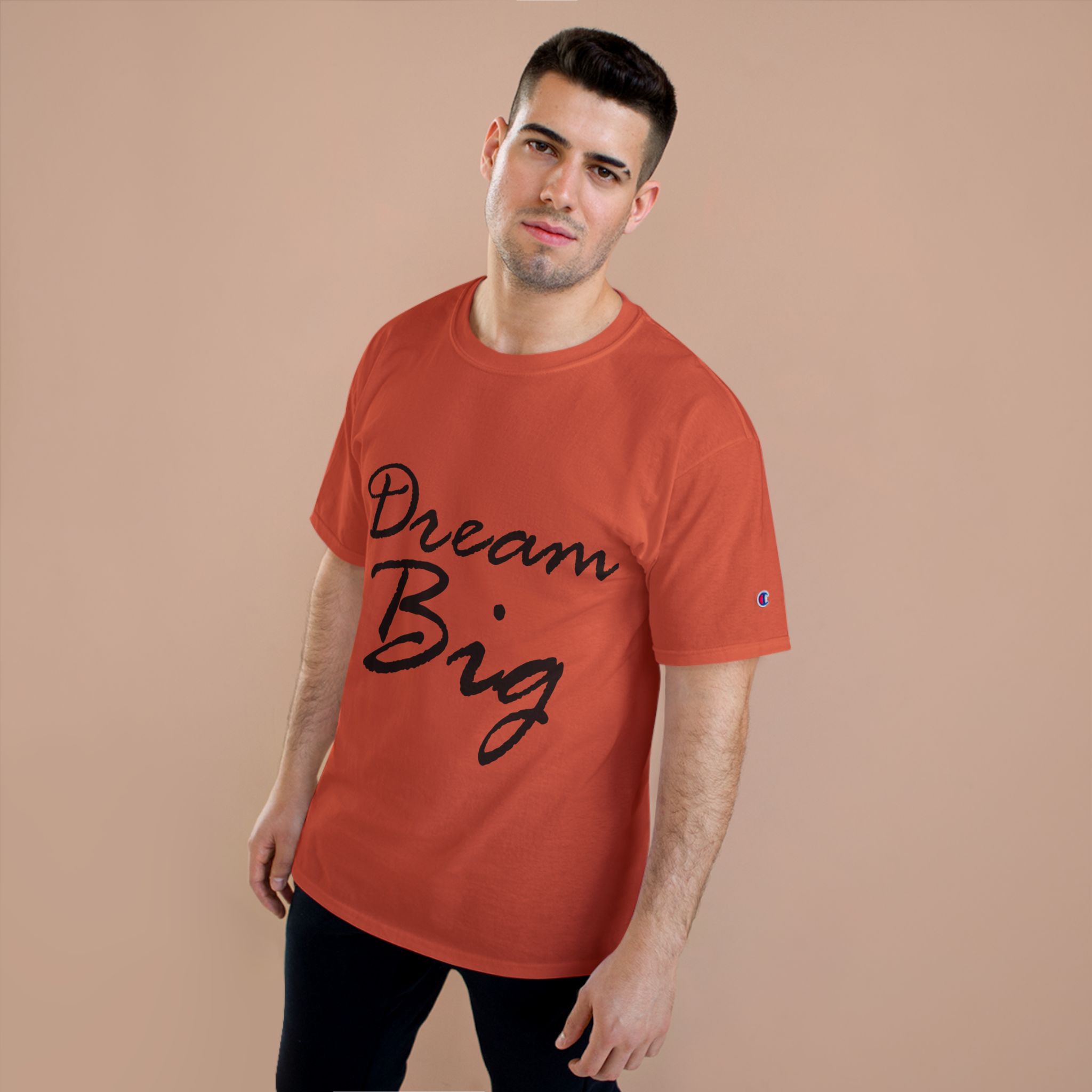 Dream Big Motivational Unisex T-Shirt — Champion Brand - Image 11