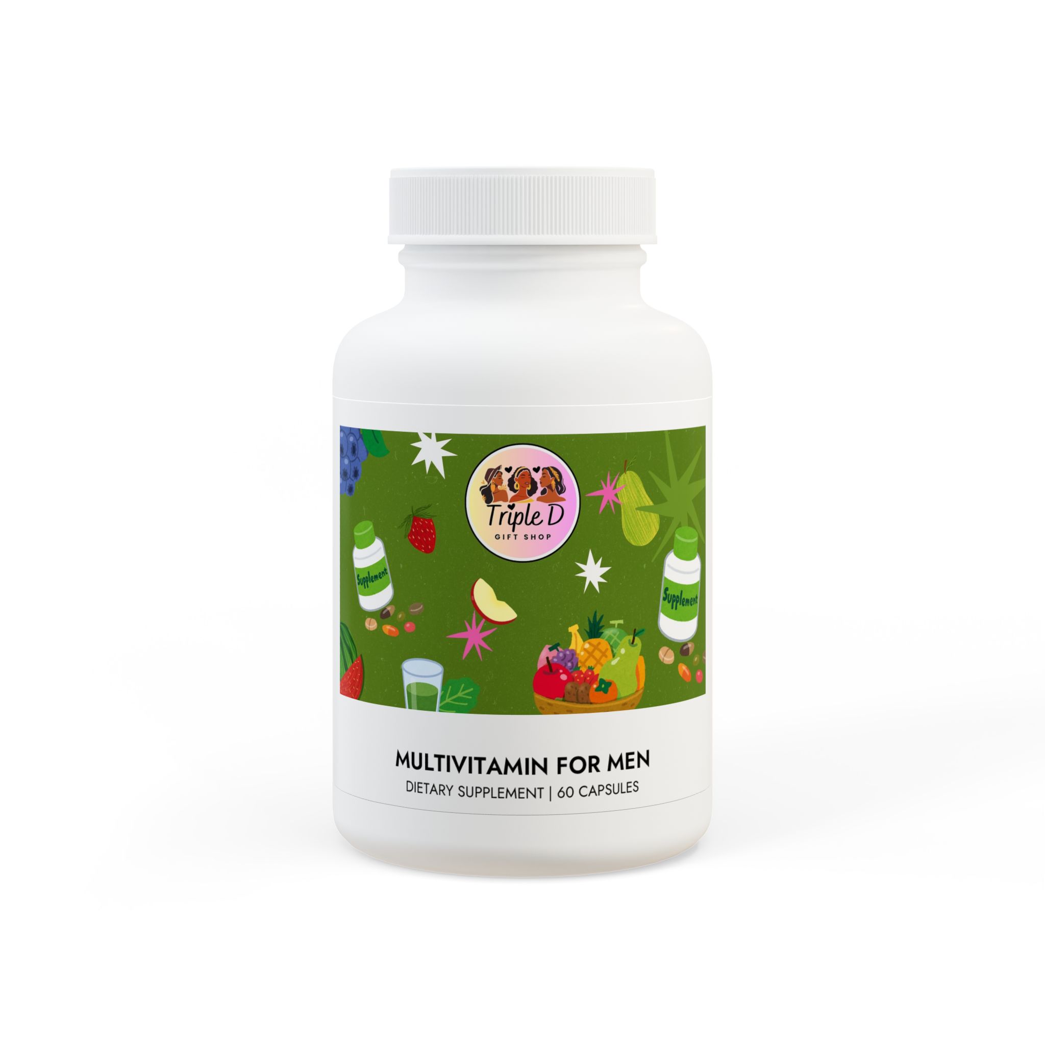 Multivitamin for Men Supplement (60 Capsules)