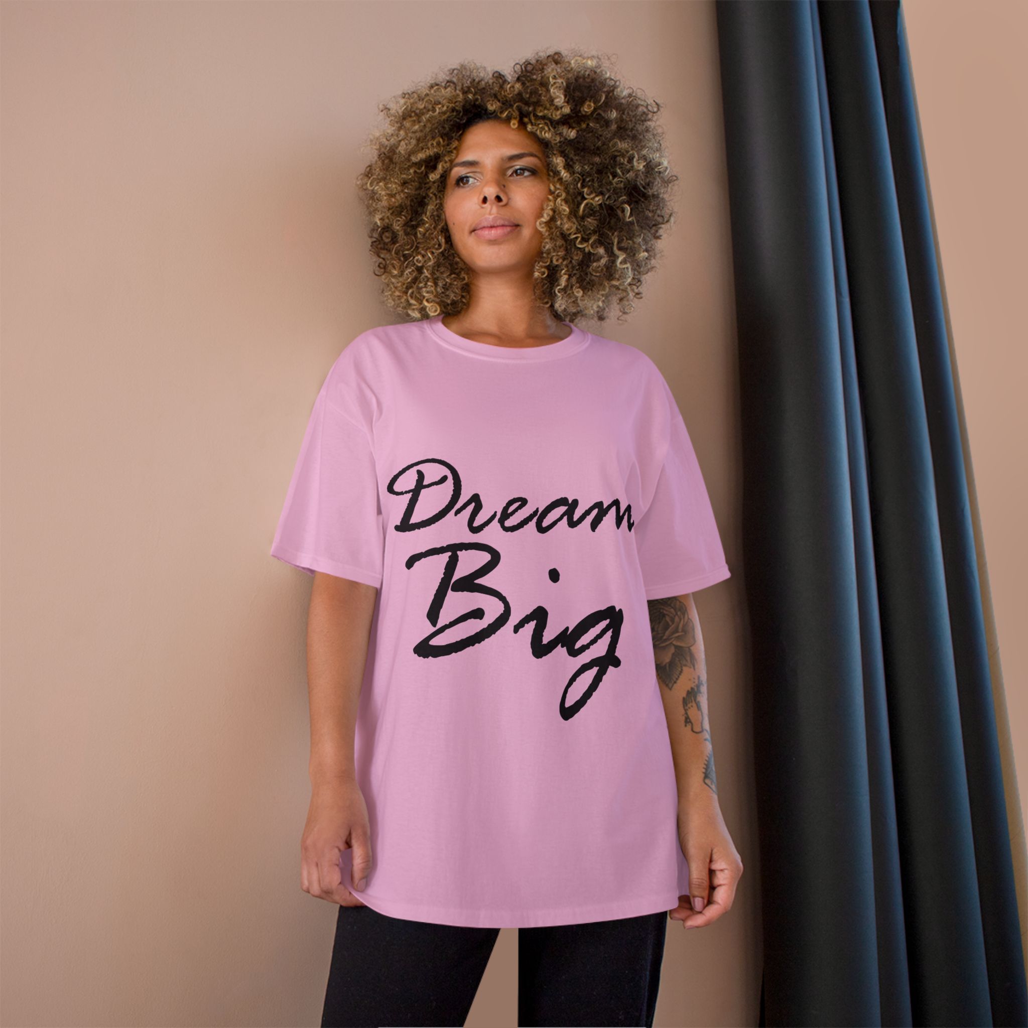 Dream Big Motivational Unisex T-Shirt — Champion Brand - Image 24