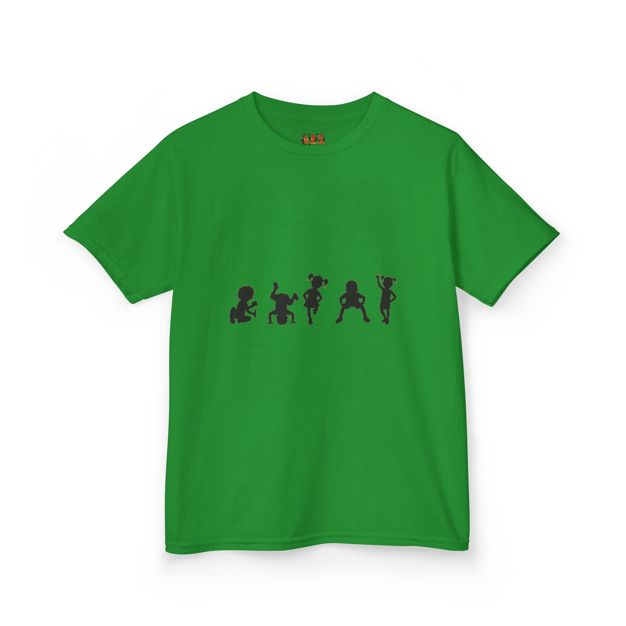 Kids Playful Silhouette Heavy Cotton™ Unisex T-shirt - Image 4