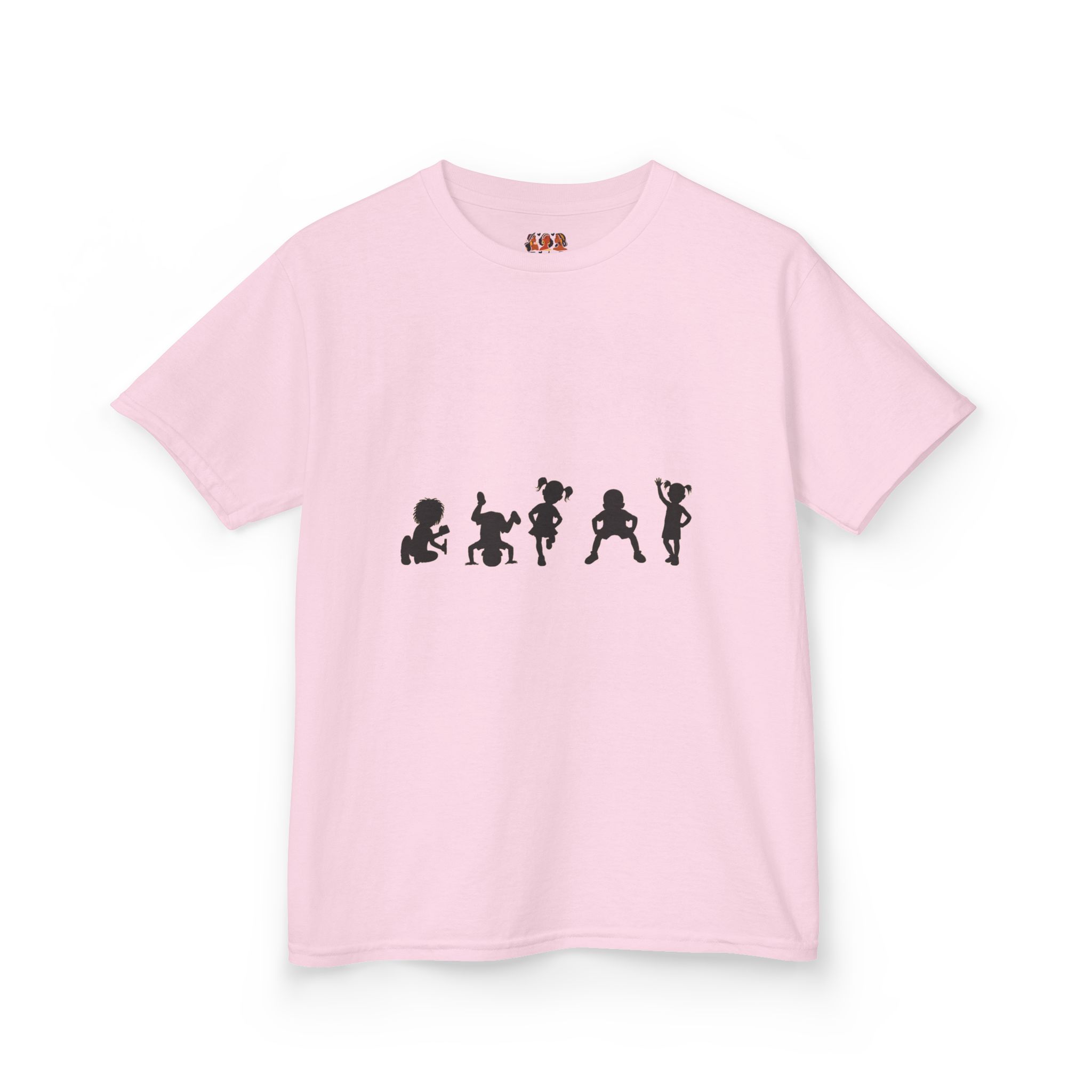 Kids Playful Silhouette Heavy Cotton™ Unisex T-shirt - Image 6