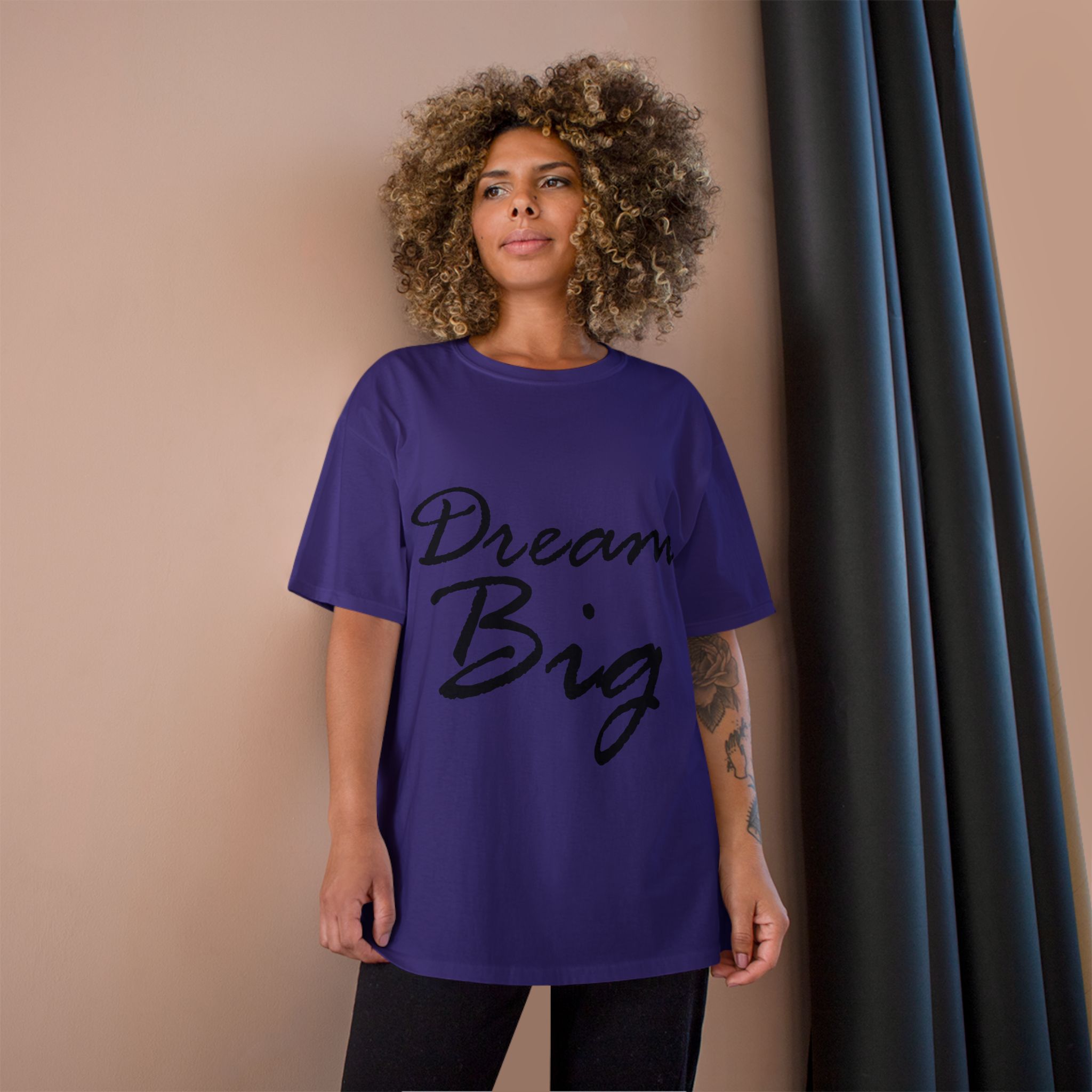 Dream Big Motivational Unisex T-Shirt — Champion Brand - Image 20