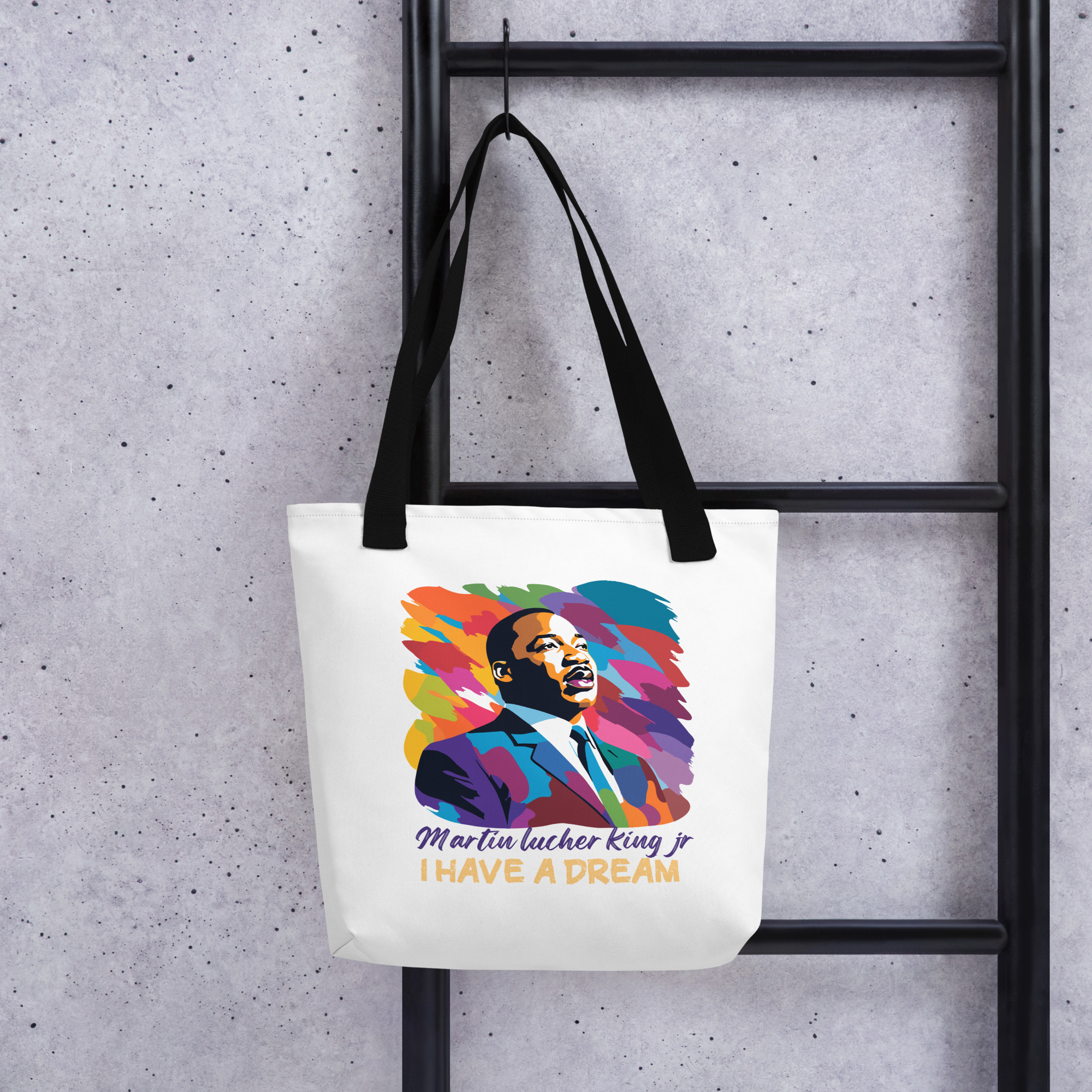 Martin Luther King Jr. (MLK) I Have a Dream Tote Bag - Image 9