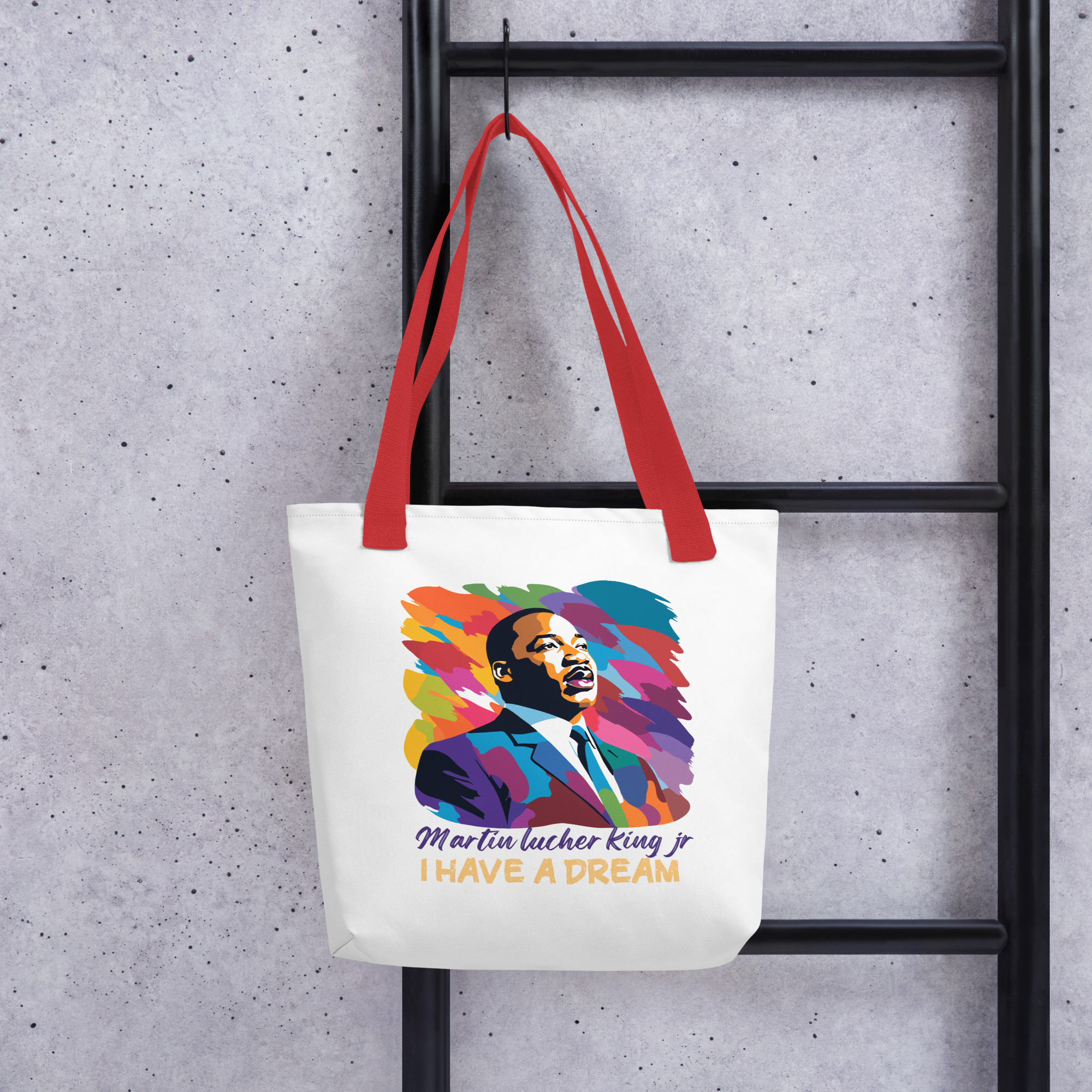 Martin Luther King Jr. (MLK) I Have a Dream Tote Bag - Image 10