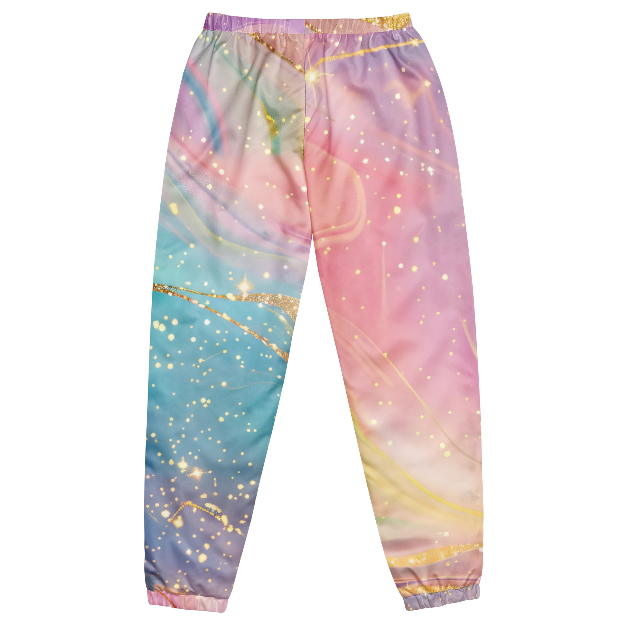 Pastel Marble Galaxy Unisex Track Pants - Image 5