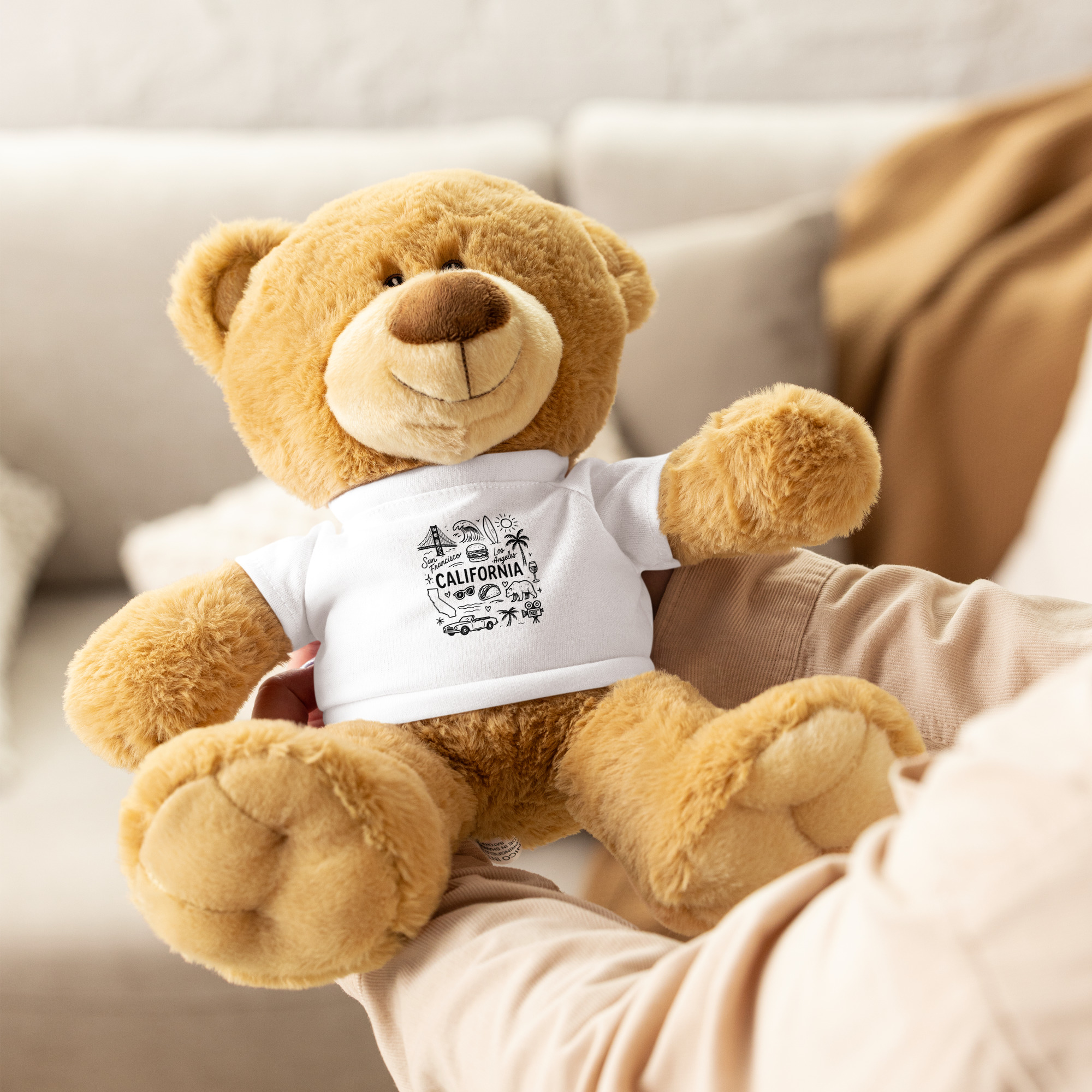 Teddy Bear with a California T-shirt - Image 5