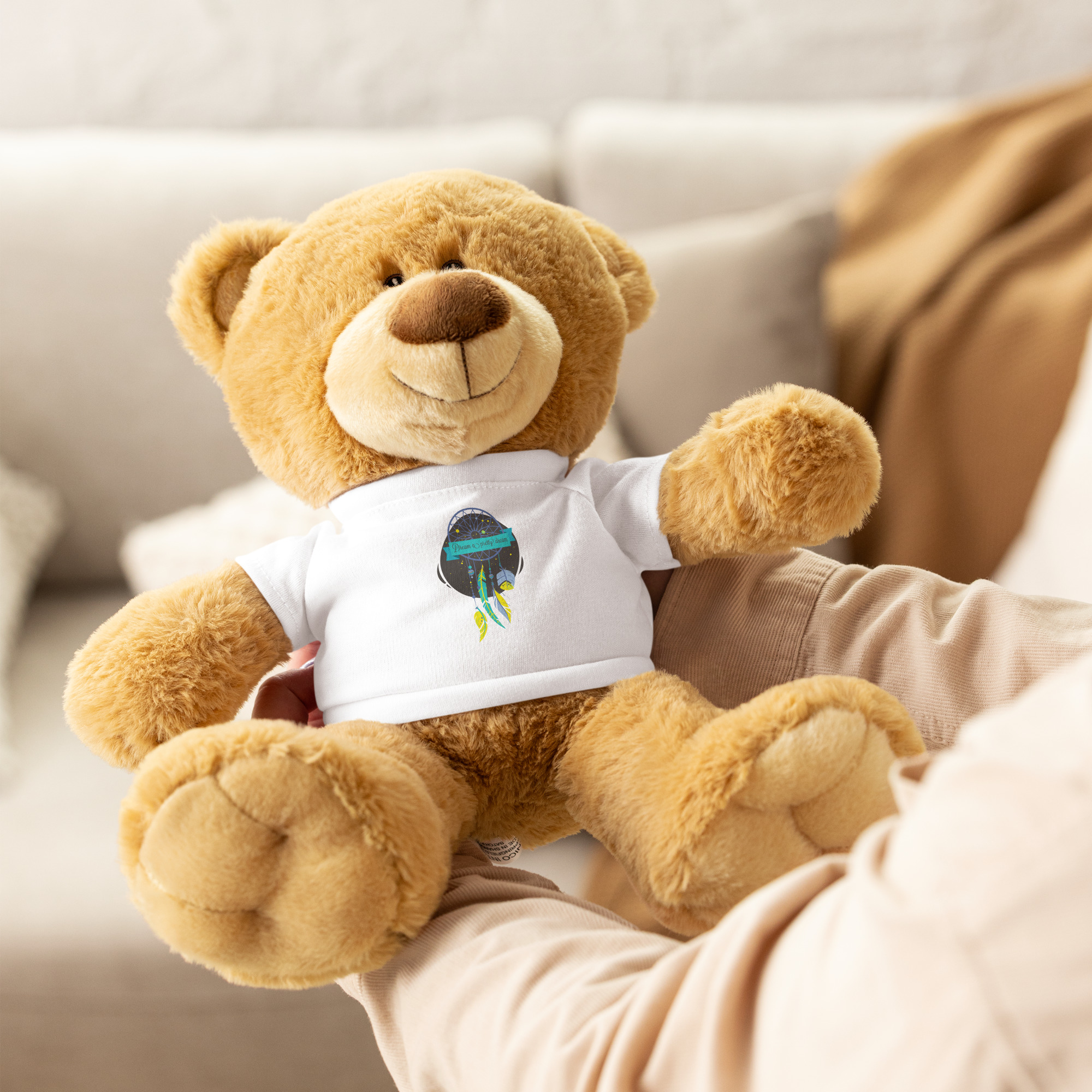 Teddy Bear with a Dream Catcher T-shirt - Image 3