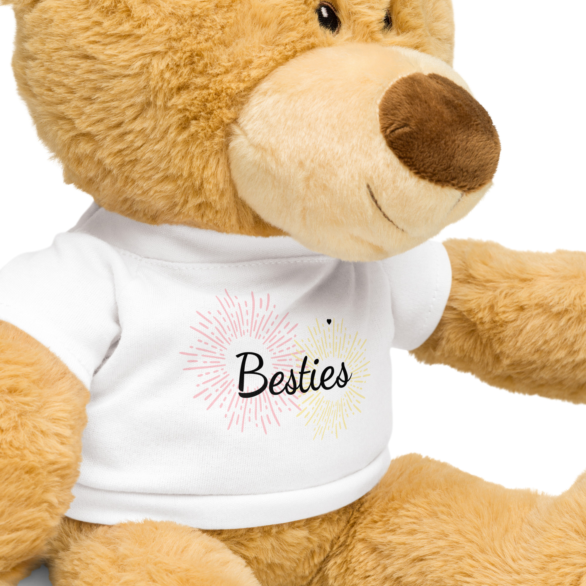 Teddy Bear with a Besties T-shirt - Image 4