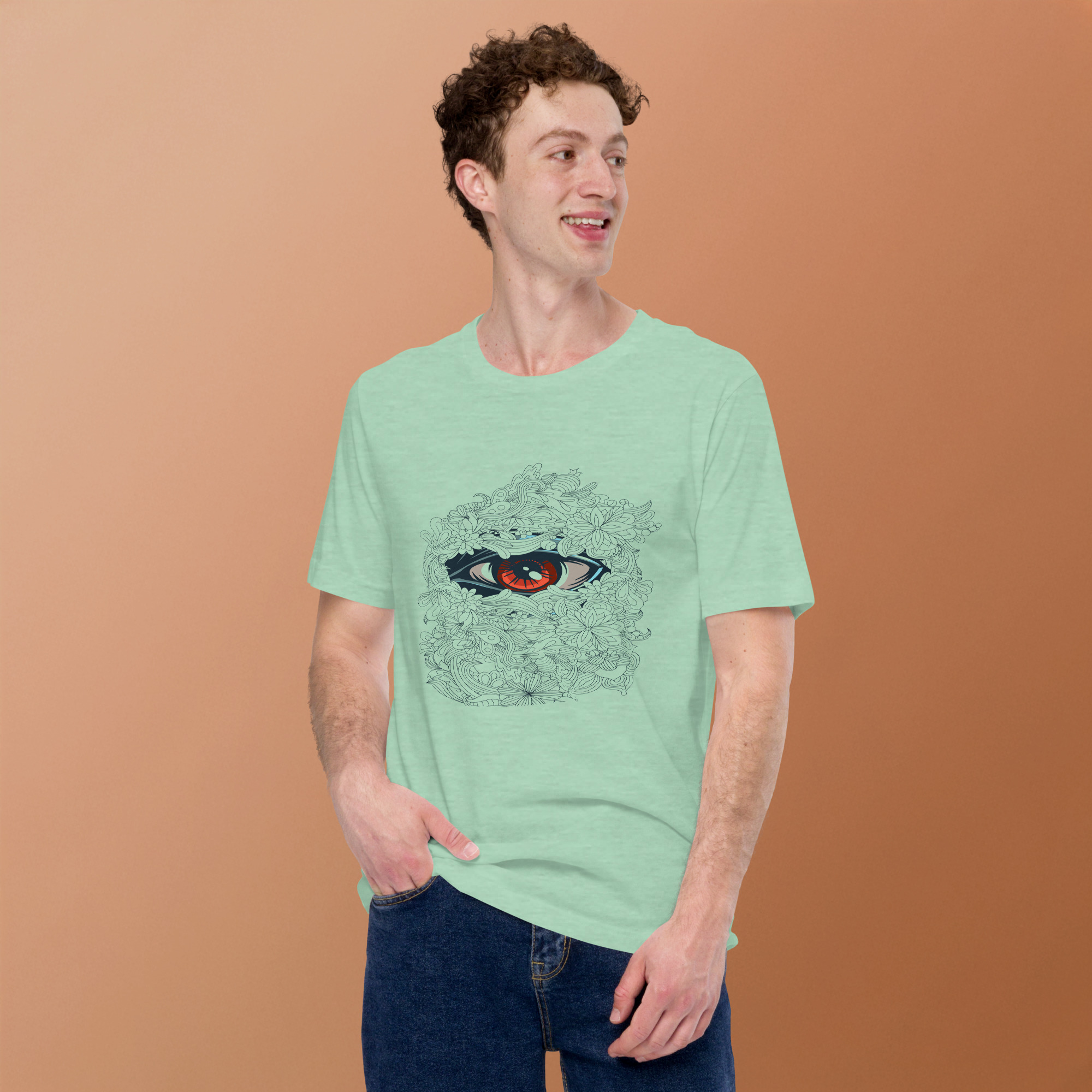 Watchful Eye Unisex T-shirt - Image 3