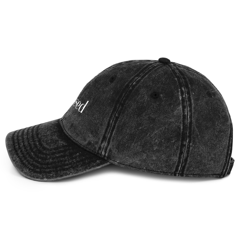 Blessed Vintage Cotton Twill Cap - Image 10