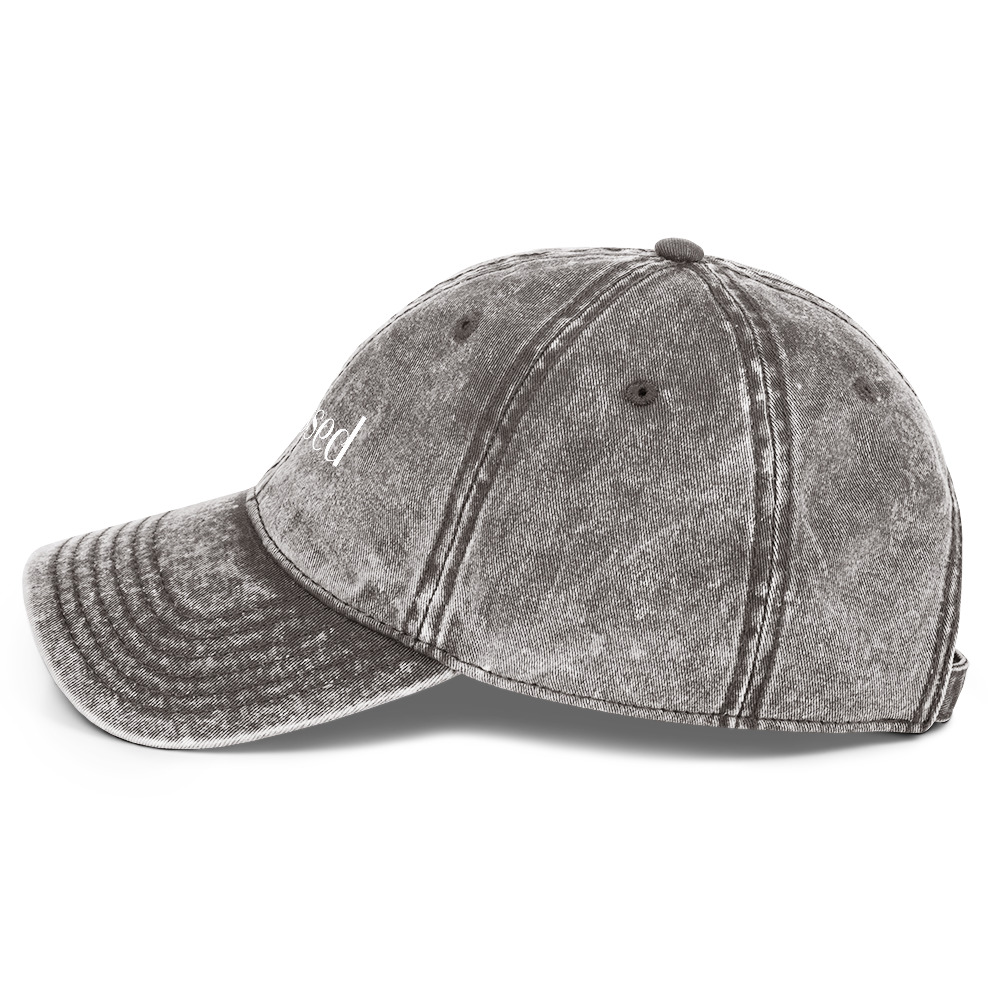 Blessed Vintage Cotton Twill Cap - Image 30
