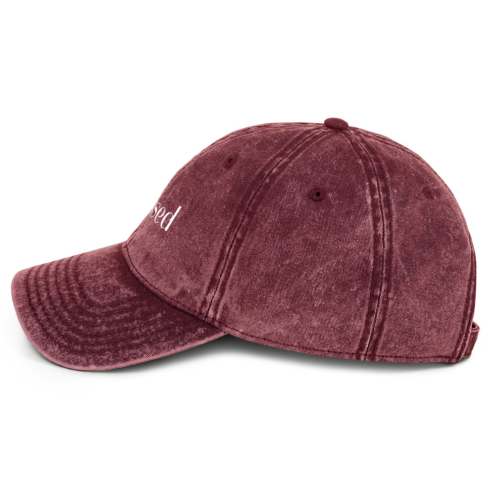 Blessed Vintage Cotton Twill Cap - Image 18