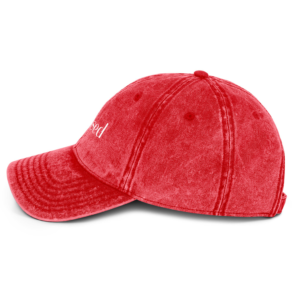 Blessed Vintage Cotton Twill Cap - Image 22