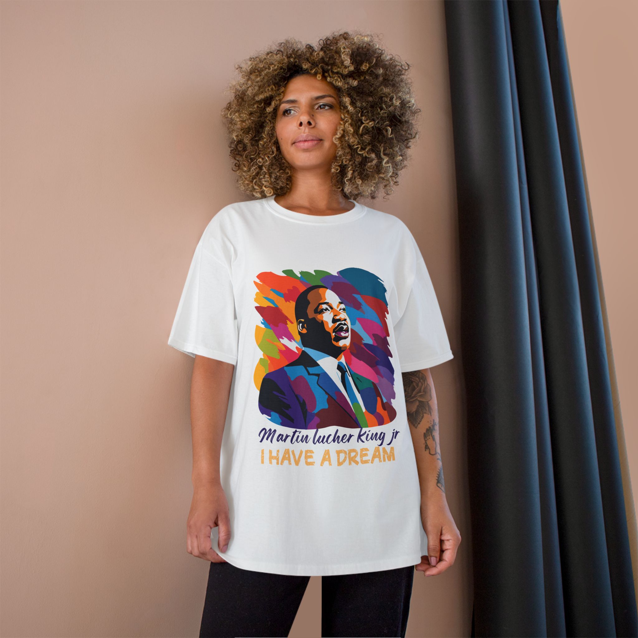 Martin Luther King Jr. (MLK) I Have a Dream T-Shirt - Champion Brand - Image 3